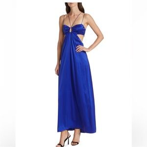 Frame Royal Blue Maxi Dress